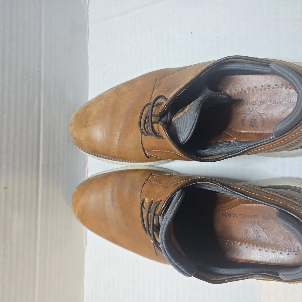 Martin‎ Dingman Men's Brown Leather Shoes